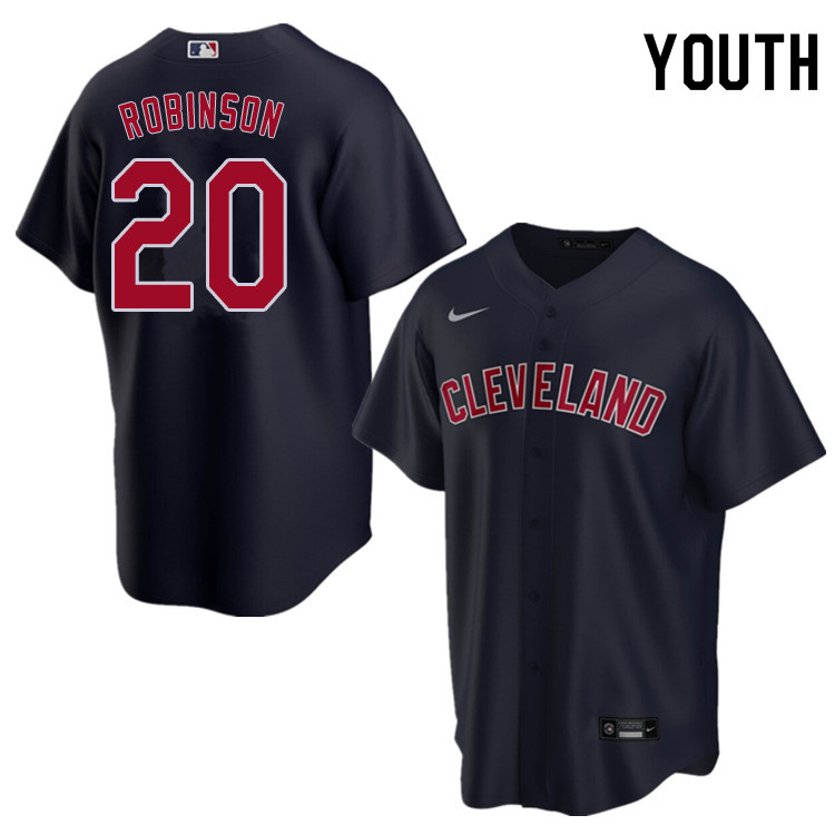 Nike Youth #20 Frank Robinson Cleveland Indians Baseball Jerseys Sale-Navy